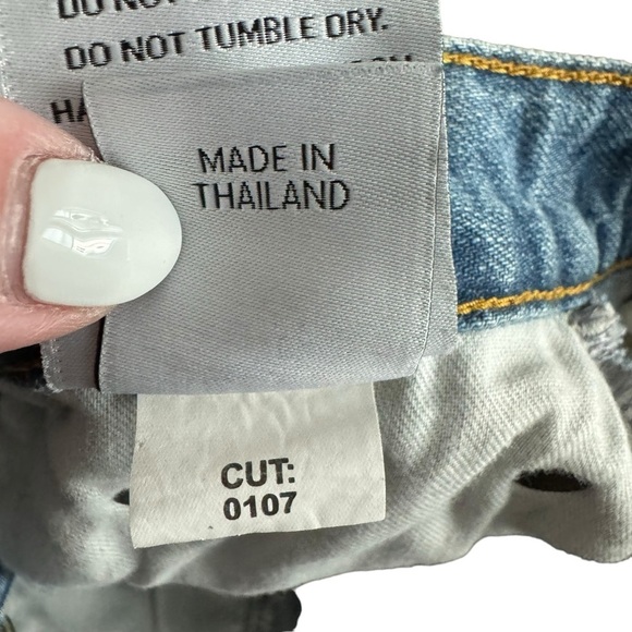 Boyish - NWT The Zachary High Rise Distressed Skinny Jeans Sz 24 - Picture 12 of 13